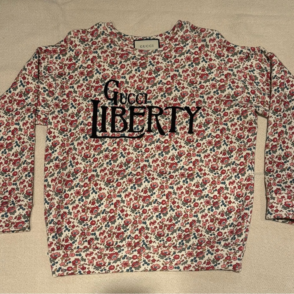 Gucci Liberty London Floral Sweatshirt
